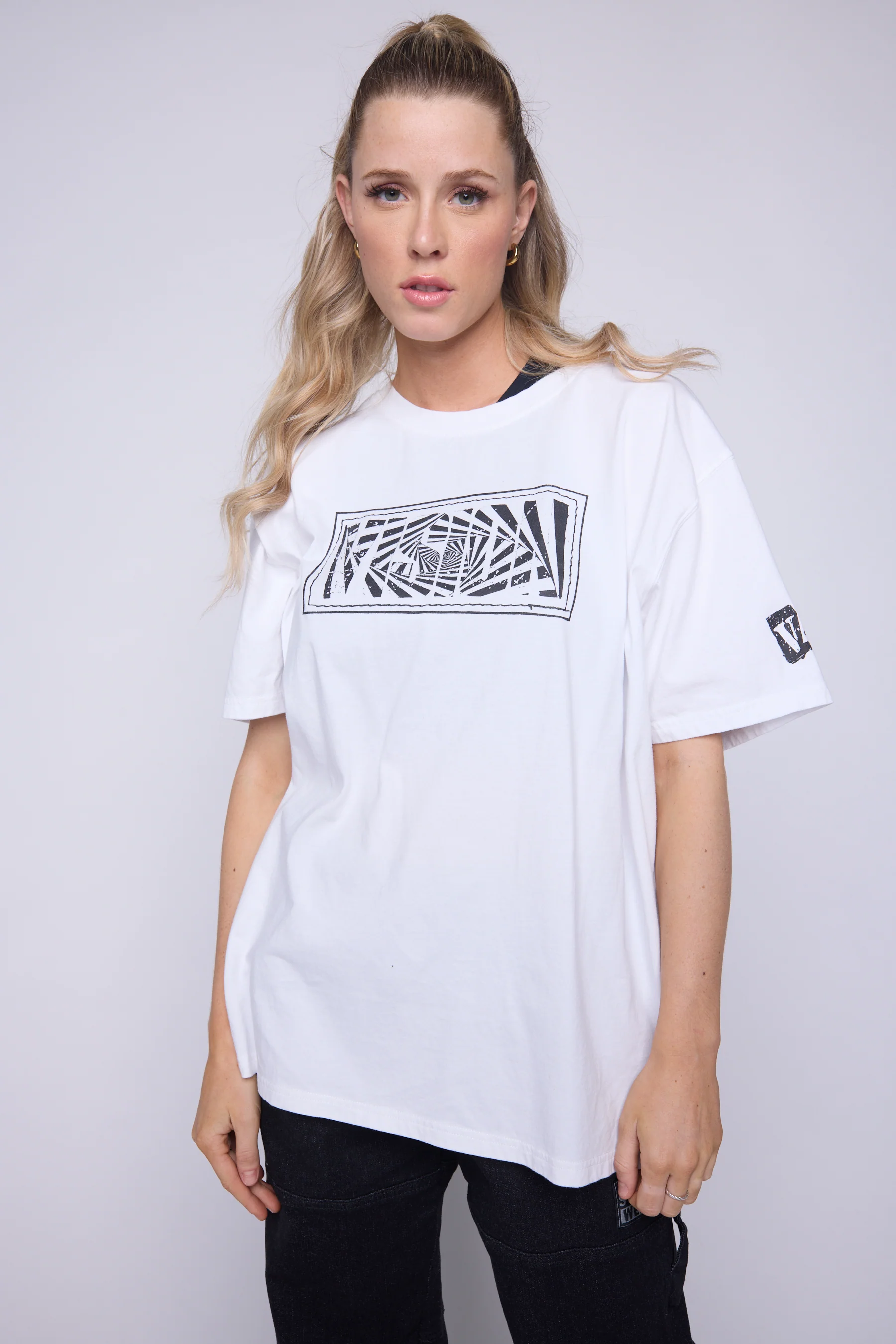 Spiral Box T-Shirt - Ivory